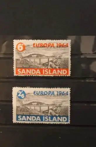 Sanda Island; EUROPA 1964, 5 Werte, ungezähnt, MNH; lesen