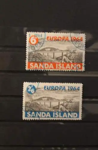 Sanda Island; EUROPA 1964, 5 Werte, ungezähnt, gebraucht; lesen