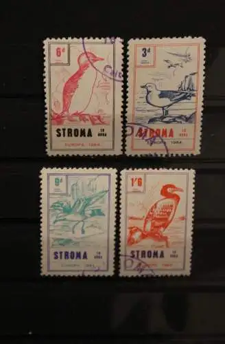 Stroma; EUROPA 1964, 4 Werte; gezähnt, gebraucht; lesen