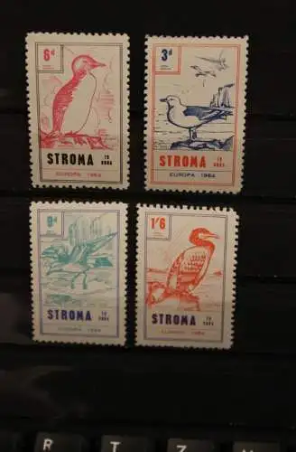 Stroma; EUROPA 1964, 4 Werte; gezähnt, MNH; lesen