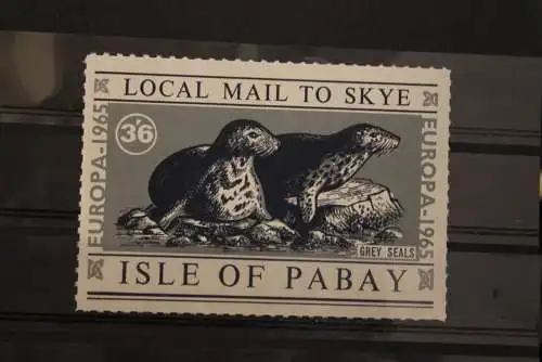 Isle of Pabay; EUROPA 1965, gezähnt, MNH; lesen