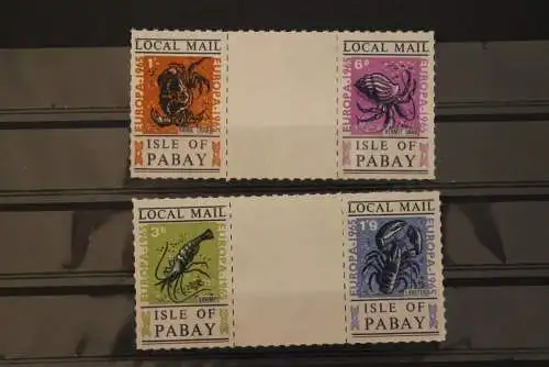 Isle of Pabay; EUROPA 1965, Zwischenstege, gezähnt, MNH; lesen