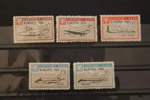 Guernsey-Sark; EUROPA 1965, 5 Werte, gezähnt, MNH; lesen