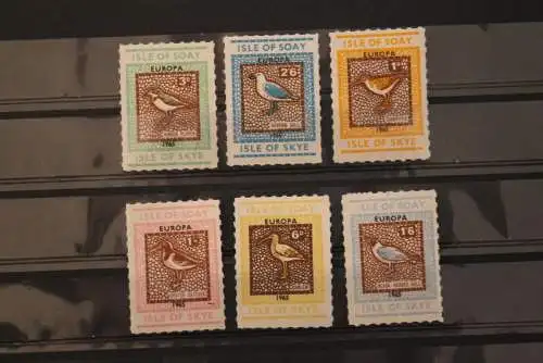 Isle of Soay; Isle of Skye; EUROPA 1965, 6 Werte, gezähnt, MNH; lesen