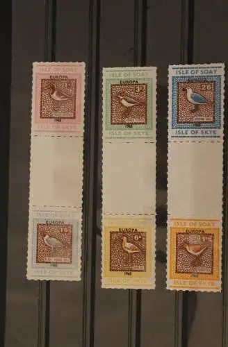 Isle of Soay; Isle of Skye; EUROPA 1965, Zwischenstege, gezähnt, MNH; lesen