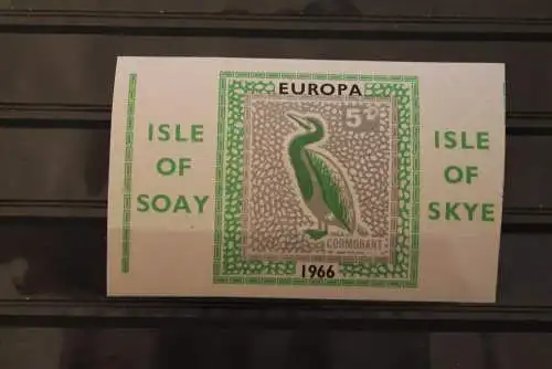 Isle of Soay; Isle of Skye; EUROPA 1966, ungezähnt, MNH; lesen