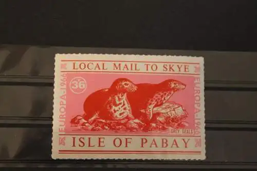 Isle of Pabay; EUROPA 1966, gezähnt, MNH; lesen