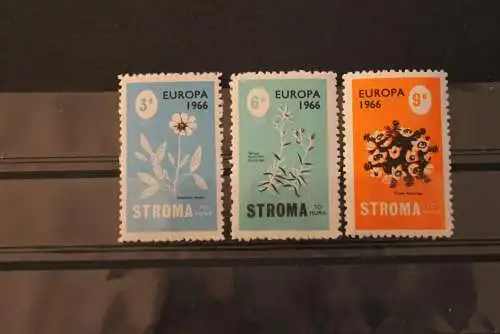 Stroma; EUROPA 1966, 4 Werte, gezähnt, MNH; lesen