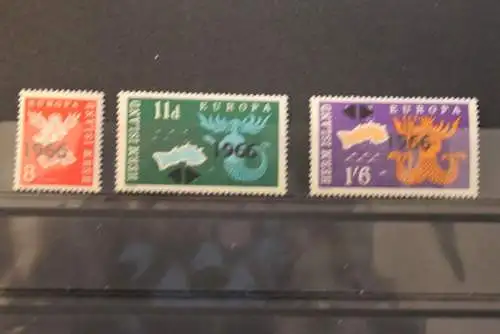 Herm Island; EUROPA 1966, 3 Werte, gezähnt, MNH; lesen