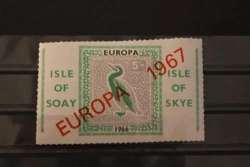 Isle of Soay; Isle of Skye; EUROPA 1967, gezähnt, MNH; lesen