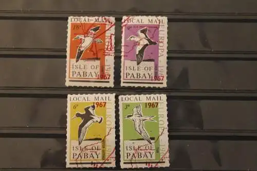 Isle of Pabay; EUROPA 1967, 4 Werte, gezähnt, MNH; lesen