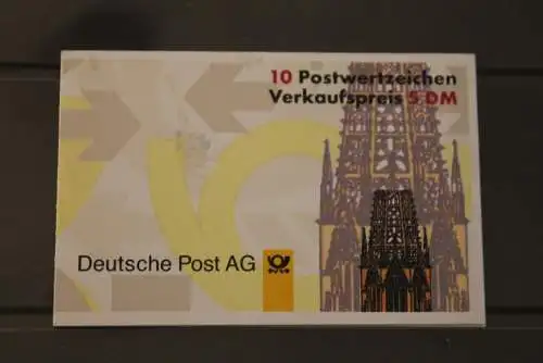 Deutschland; Markenheft 34 oZ; Sehenswürdigkeiten, gebraucht; Tagesstempel Weichs