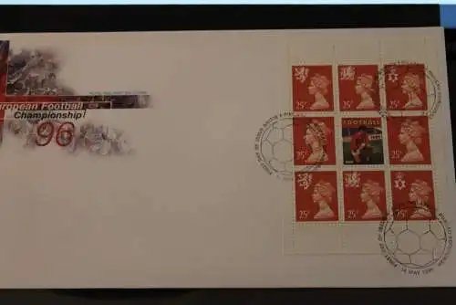 Großbritannien 1996, Fußball-EM auf FDC