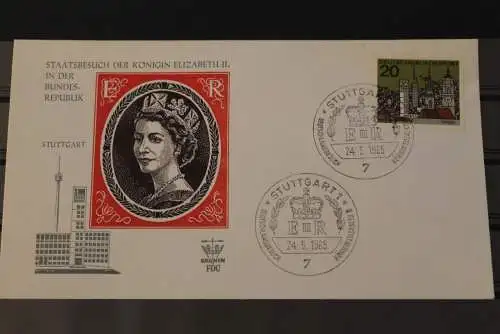 Deutschland 1965, Elizabeth II. in Stuttgart