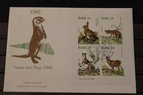 Irland, Tiere, 1980, FDC