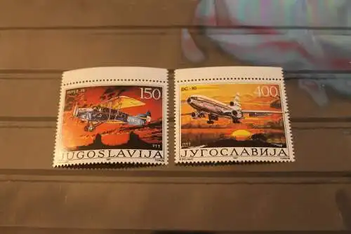 Jugoslawien, Flugzeuge, 1987, MNH