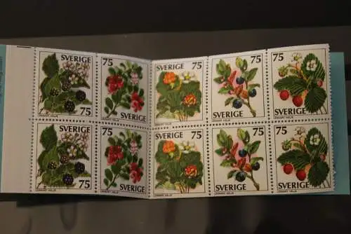 Schweden Markenheft, MH Vilda Bär; 1977; MNH