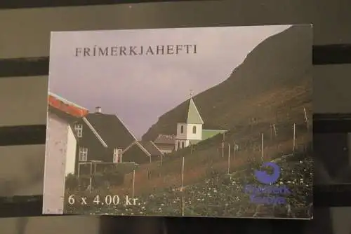 Dänemark - Färöer  "Norden" 1993, Markenheft, MH 6, MNH, Ersttagsstempel