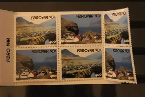 Dänemark - Färöer  "Norden" 1993, Markenheft, MH 6, MNH, Ersttagsstempel