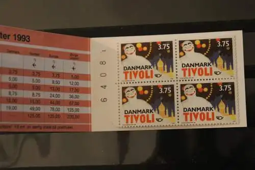 Dänemark "Norden" 1993, Markenheft, MNH