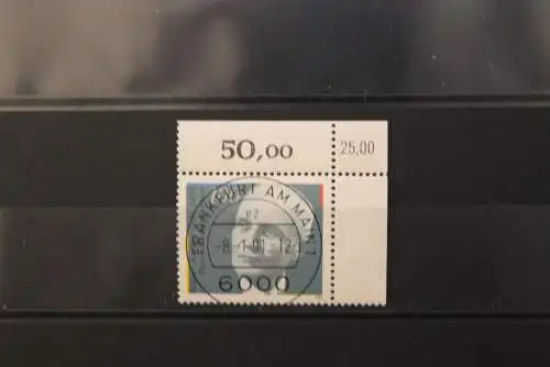 Deutschland; Walter Eucken, 1991; MiNr. 1494; Korrigierter Bogenwertzähler; KBWZ