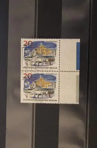 Berlin, Ausgabe: Das neue Berlin; Farbrand, Farbränder, gestempelt; MiNr. 256