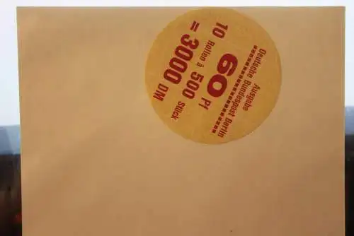 Berlin, Plattenteller, Verschlußteller, Burgen & Schlösser, 60 Pf.