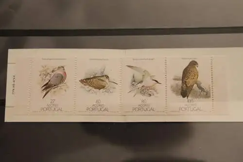 Portugal - Azoren, Markenheft MH 8, Vögel, 1988, MNH