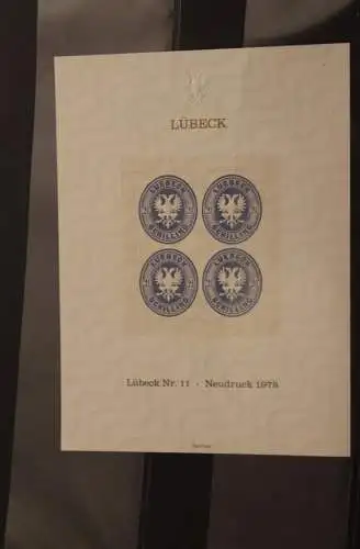 Deutschland, Neudruck der Lübeck Nr. 11 zur HANSA '78