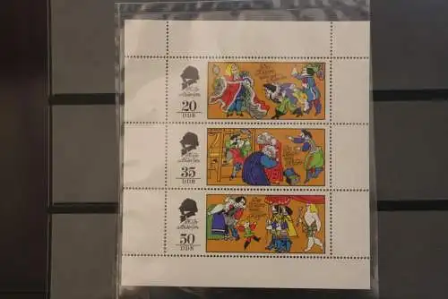 Kleinbogen; Märchen X 1975; MiNr. 2096-98; postfrisch; ndgz, unten; PF3