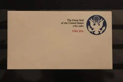 U.S.A 1982; Ganzsache; The Great Seal of the United States, 20 C.