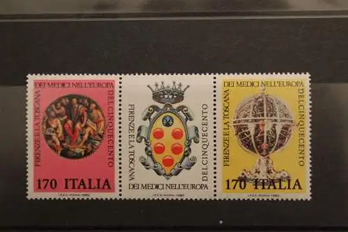 Italien 1980, Medici-Ausstellung; MiNr. 1698-99, ZD; MNH, postfrisch