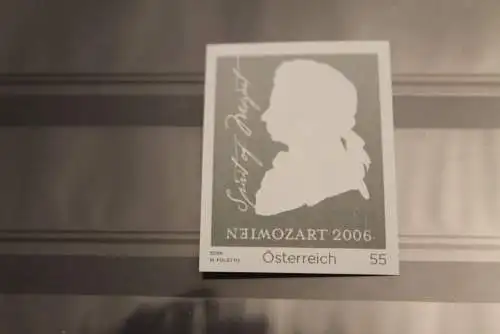 Österreich, Schwarzdruck W. A. Mozart, 2006