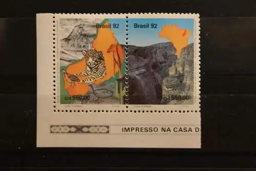 Brasilien; Brasil 92, Tiere; MNH