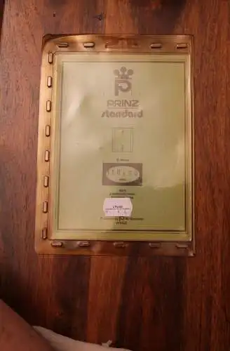 Klemmtaschen; Prinz (ähnl. Hawid); 110x90 mm, klar; 10 Streifen