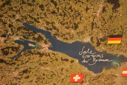 Der Bodensee-Seele Europas; Euregio, Ersttagsblatt; Konstanz, Gedenkblatt 1993