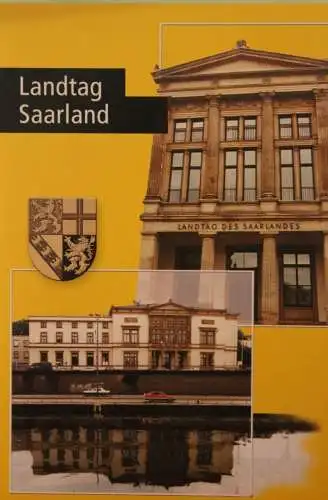 BRD; Sonderblatt,Erinnerungsblatt,Gedenkblatt: Landtag Saarland 2000