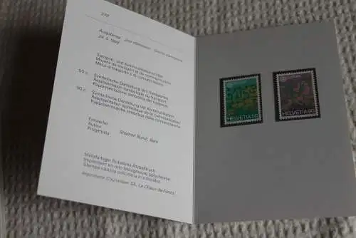 Schweiz, Ersttagsheft Nr. 239, Sonderpostmarken EUROPA CEPT 1988, ungebraucht