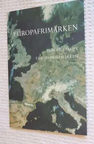 Schweden, CEPT EUROPA, Mehrjahresheft: Europamarken 1983-1987, ungebraucht