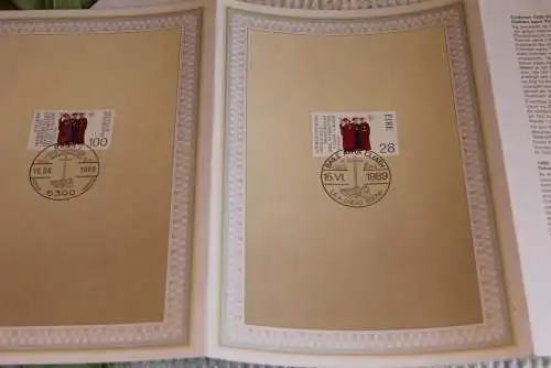 BRD / Irland, Ersttagsblatt Frankenapostel, 1989
