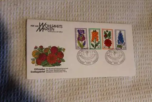 Berlin 1976; FDC: Wohlfahrtsmarken 1976, MiNr. 524-27