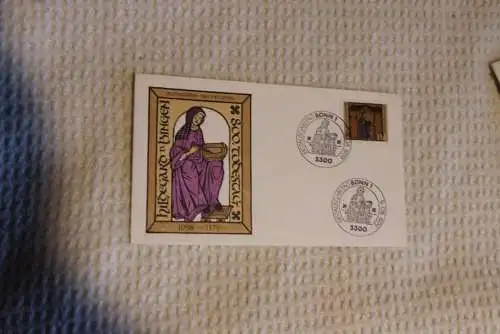 Deutschland 1979; FDC: Hildegard von Bingen, MiNr. 1018