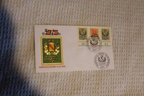 Deutschland 1978; FDC: Tag der Briefmarke 1978, MiNr. 980-81
