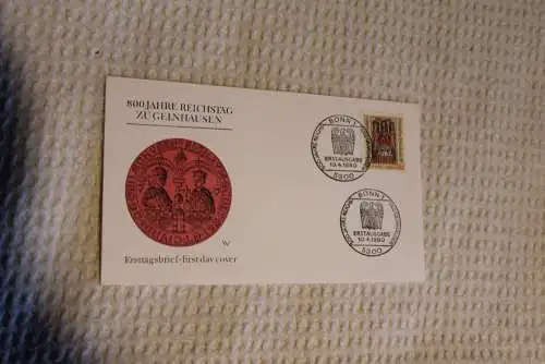 Deutschland 1980; FDC Reichstag Gelnhausen