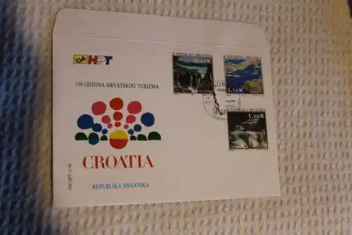 Kroatien FDC 1994: 150 Jahre Tourismus