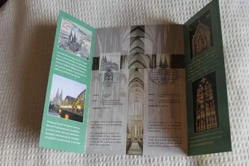 Kölner Dom UNESCO Weltkulturerbe; Erinnerungsblatt; Gedenkblatt der Deutsche Post 2003