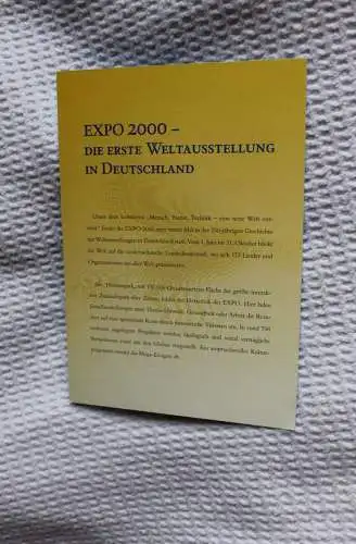 Deutschland 1993; Kontaktgabe der Deutsche Post :  EXPO 2000 HANNOVER