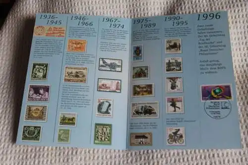 Deutschland 1996; Jahresgabe der Deutsche Post Sammler-Service: 60 Jahre Tag der Briefmarke