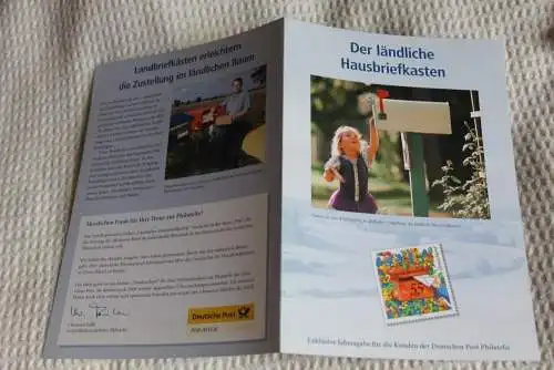 Deutschland 2003; Jahresgabe der Deutsche Post Sammler-Service:Der ländliche Hausbriefkasten