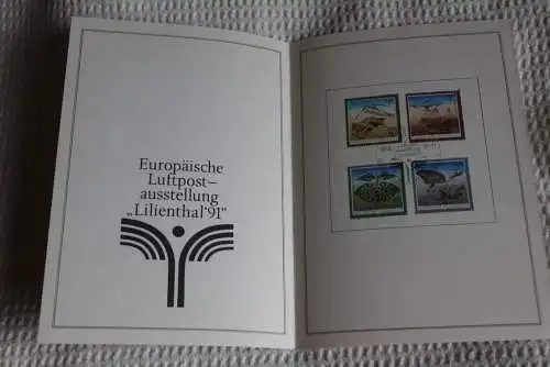 DDR; Historische Flugmodelle; Ersttagsblatt  1/90